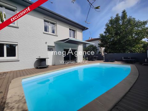 TOULOUSE - L'UNION - MAISON FAMILIALE DE CHARME T5 DE 165 M² AVEC PISCINE ET GARAGES
