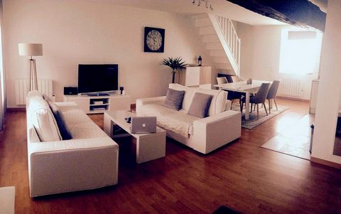Duplex dans petite copropriété sécurisée