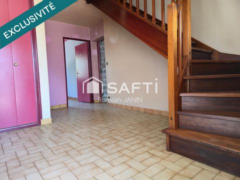 Maison individuelle d’habitation, 3 chambres, garage, terrain