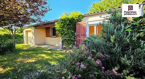 EXCLUSIVITÉ : VENDS SALLES SUR L'HERS (11410) - A 15 Min de Castelnaudary. Villa de plain pied, 3 pièces principales, calme et lumineuse, comprenant une entrée avec placard, une cuisine, un séjour exposé sud, 2 chambres avec placards, salle de bain e...