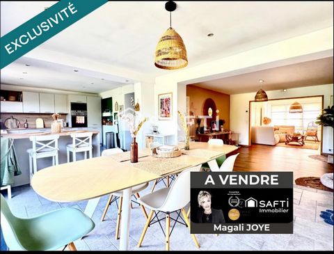 Maison 5 chambres aux beaux volumes: 185m2 hab