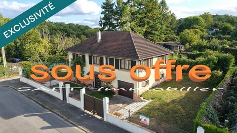 Bonnières-sur-Seine, Maison 125m2 - 3/4 chambres - terrain 470m2 - sous-sol total.