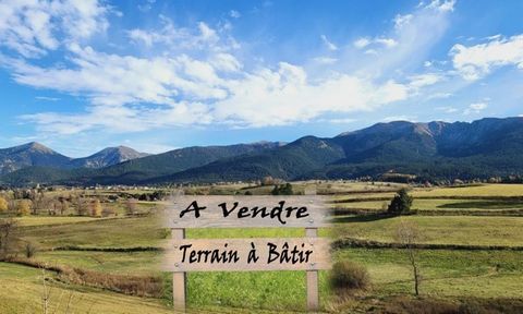 Terrain à bâtir en 4 faces avec vue panoramique