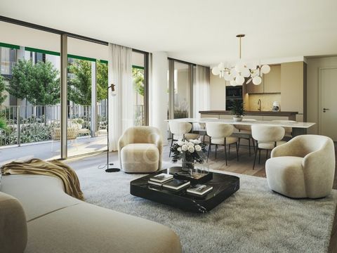 Excellent two-bedroom apartment with 115 sqm located in the Art, Prata Riverside Village building. This 2-bedroom apartment has a large living room of 42 sqm, an open kitchen of 12 sqm, one of the bedrooms en suite and a full bathroom. Large 22 sqm b...