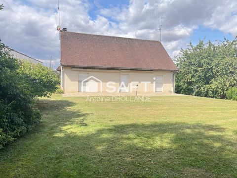 Maison plain pied avec jardin et grand sous-sol