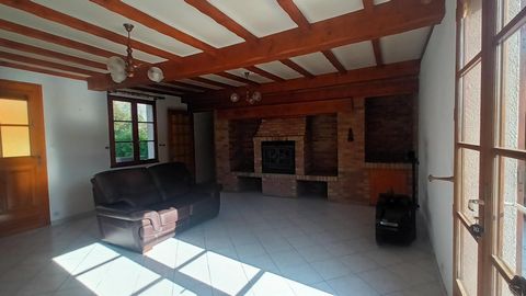 Tours en Vimeu : Maison 86m², plain pied, 2 Chb, 1900m² terrain.