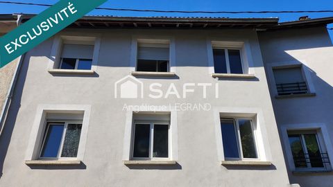Appartement au 2e étage d'une copropriété en parfait état à 5 min de Salins et des commodités