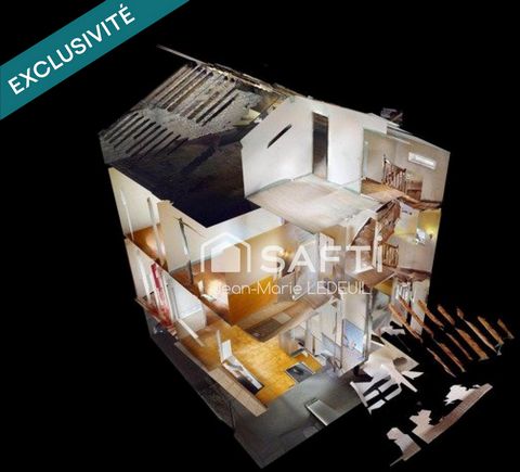 Maison 4 chambres, garage, dépendance et jardin.