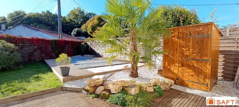 Maison charentaise 4 chambres, piscine et garage