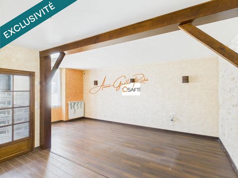 Maison de bourg, 3 chambres et garage 51 m²