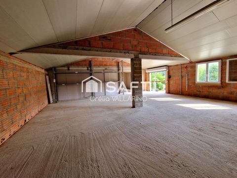 À vendre à Maransin – Bâtiment de 600 m² au fort potentiel