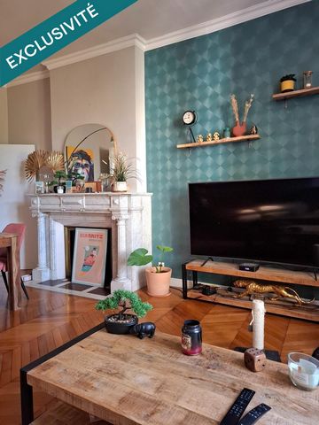 Appartement avec cachet style haussmannien