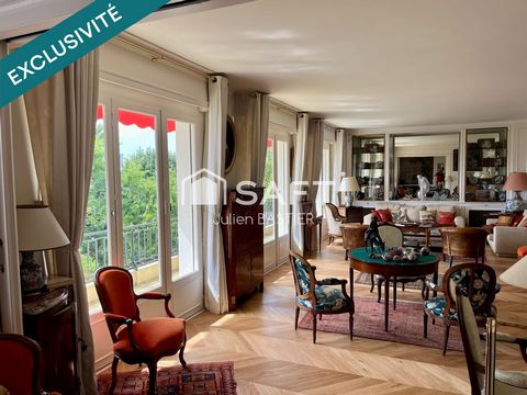 Caudéran centre - Grand T4 de 155m2 au 4ème et dernier étage avec 3 chambres, larges balcons - Studio de 25m2 - garage, cave
