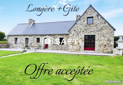 Longère et Gîte Côte 30 minutes de Lannion proche de la côte de Granit Rose