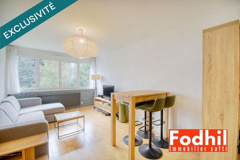 Appartement 3 pièces de 65m² avec cave et parking.