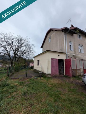 Maison sur 3 niveaux 4 chambres et garage et terrain