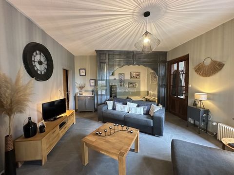 Magnifique maison de village avec terrasse et grange.