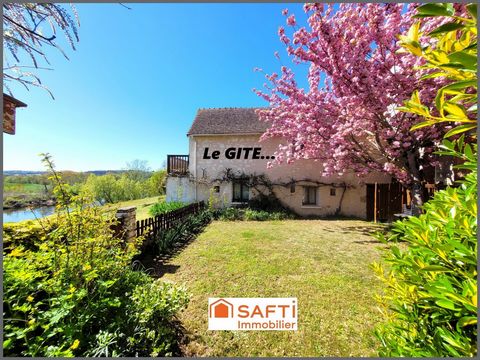 MAISON CAMPAGNE (centre bourg) + GITE + PISCINE