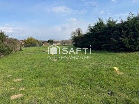 Belle opportunité, ce Terrain de 916 m² prêt à accueillir votre future maison !